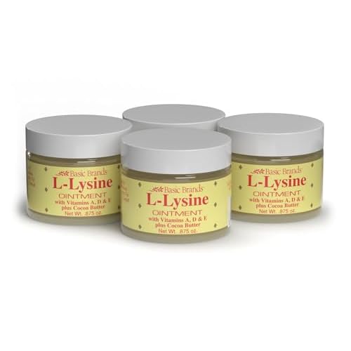 Basic Brands L-Lysine Ointment 4-pack.