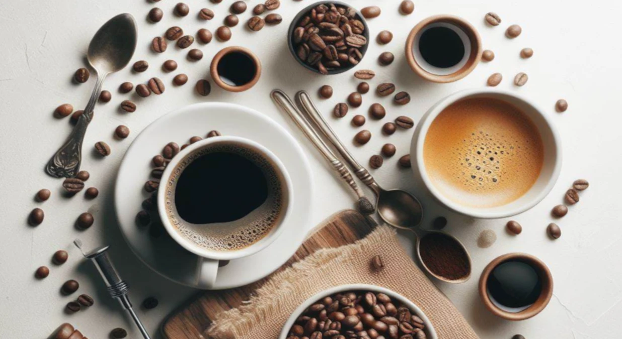 Coffee and coffee beans