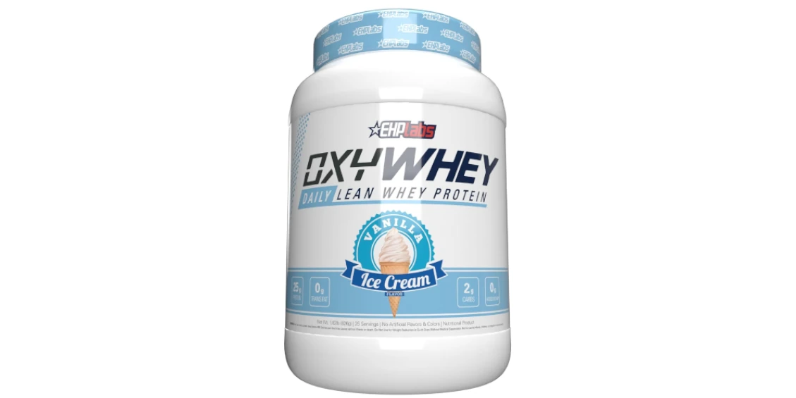 EHP Labs OxyWhey High Lysine, Low Arginine Whey Protein Powder