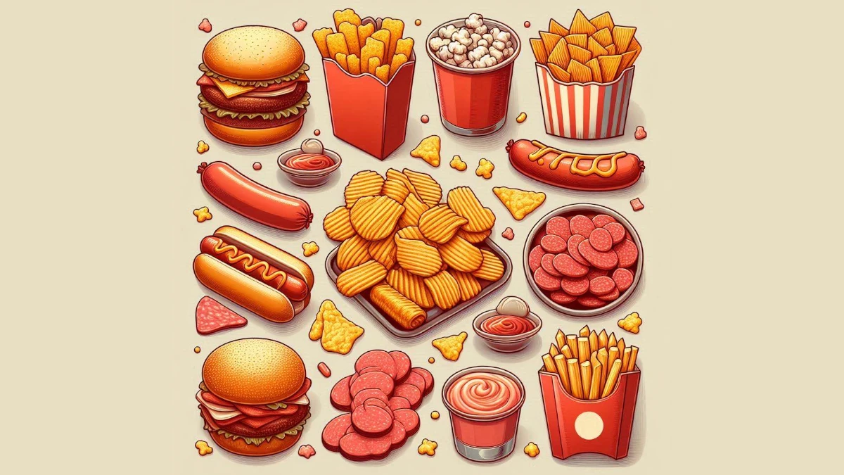 Fried foods and processed meats can lead to inflammation and weaken the immune system.