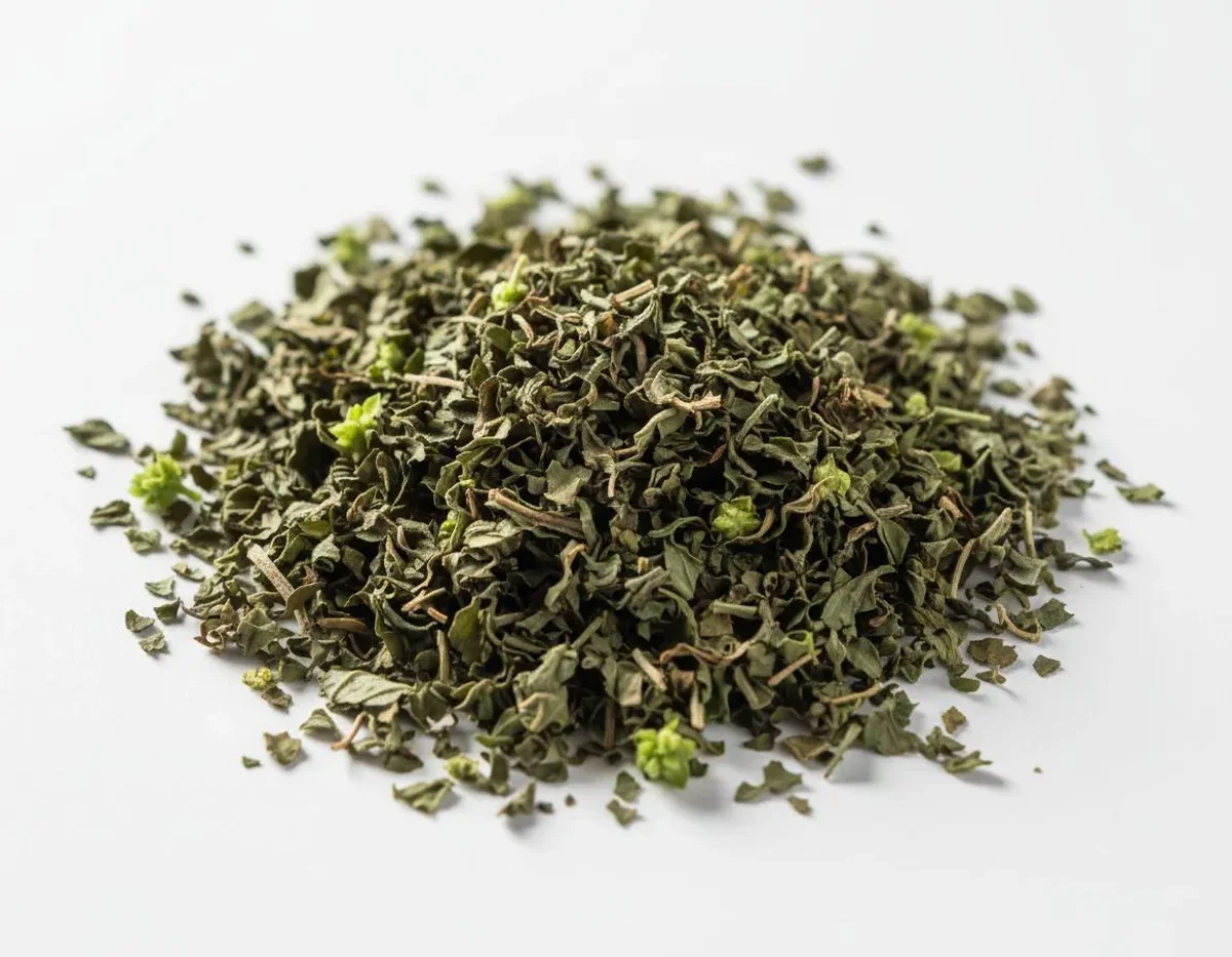 Basil, dried - 90mg lysine, 70mg arginine per 100g