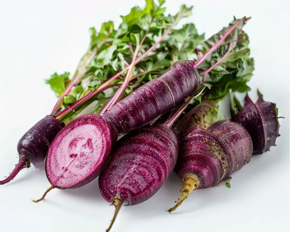 Beets - 52.94mg lysine, 22.06mg arginine per 100g