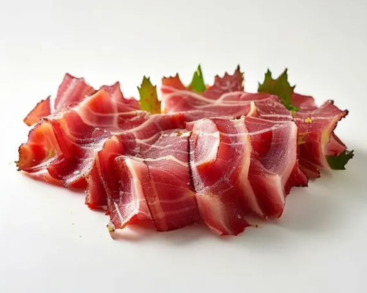 Canadian Bacon - 1625.6mg lysine, 1123.4mg arginine per 100g