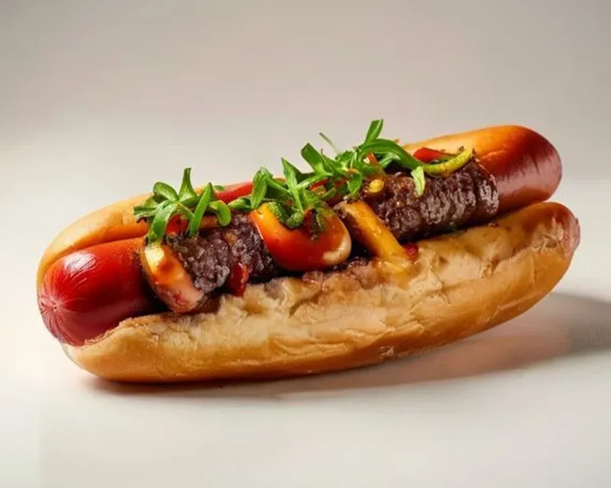 Frankfurter, Beef And Pork