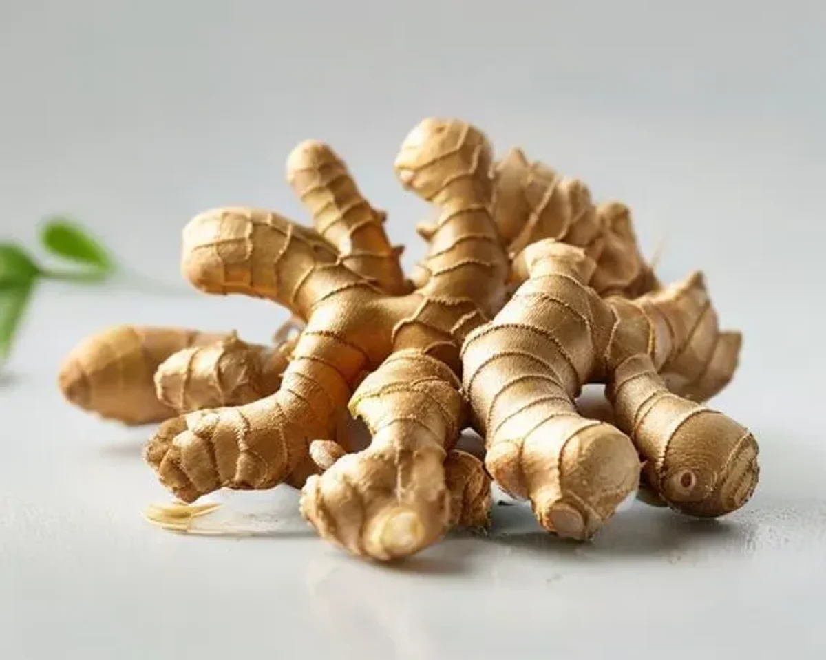 Ginger - 57mg lysine, 10mg arginine per 100g