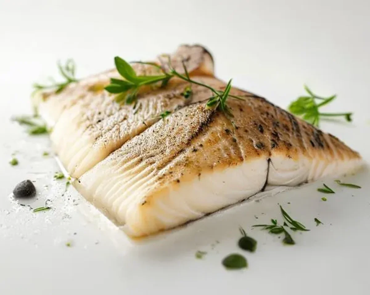 Halibut - 1905.88mg lysine, 1247.06mg arginine per 100g