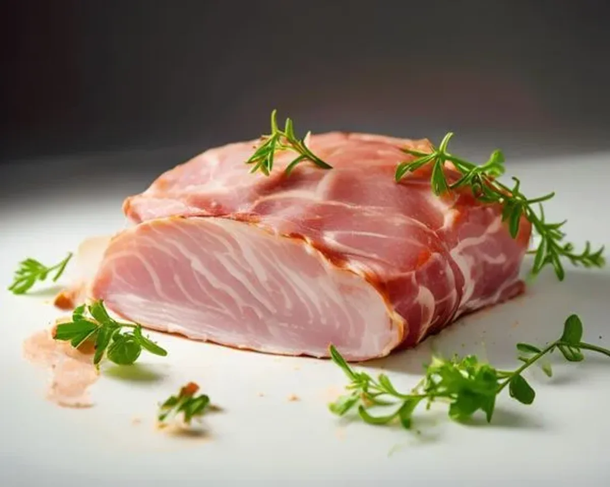 Ham, Boneless - 1486.78mg lysine, 1138.77mg arginine per 100g