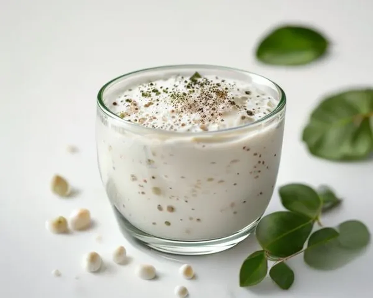 Kefir - 929mg lysine, 700mg arginine per 100g