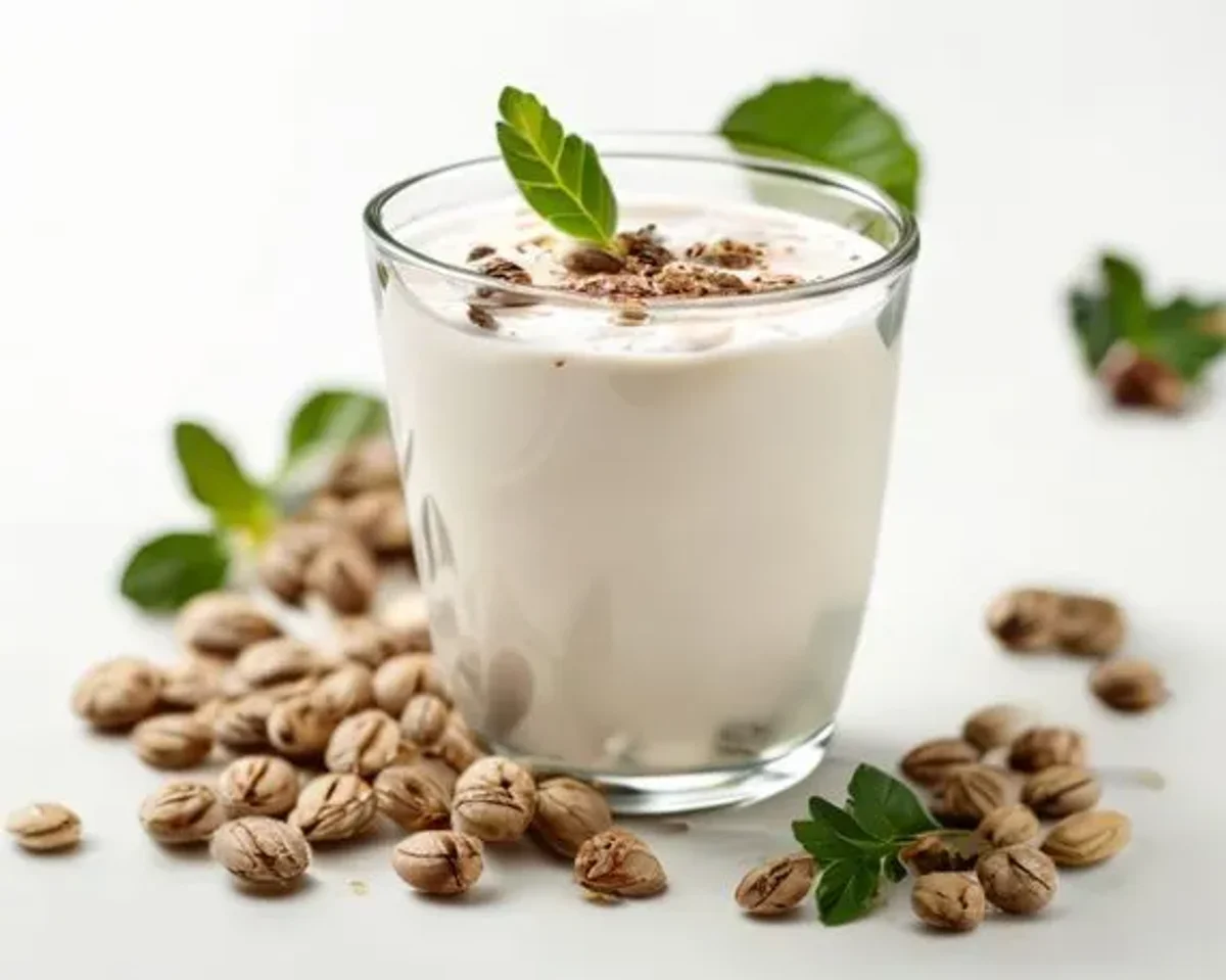 Oat milk - 44mg lysine, 75mg arginine per 100g