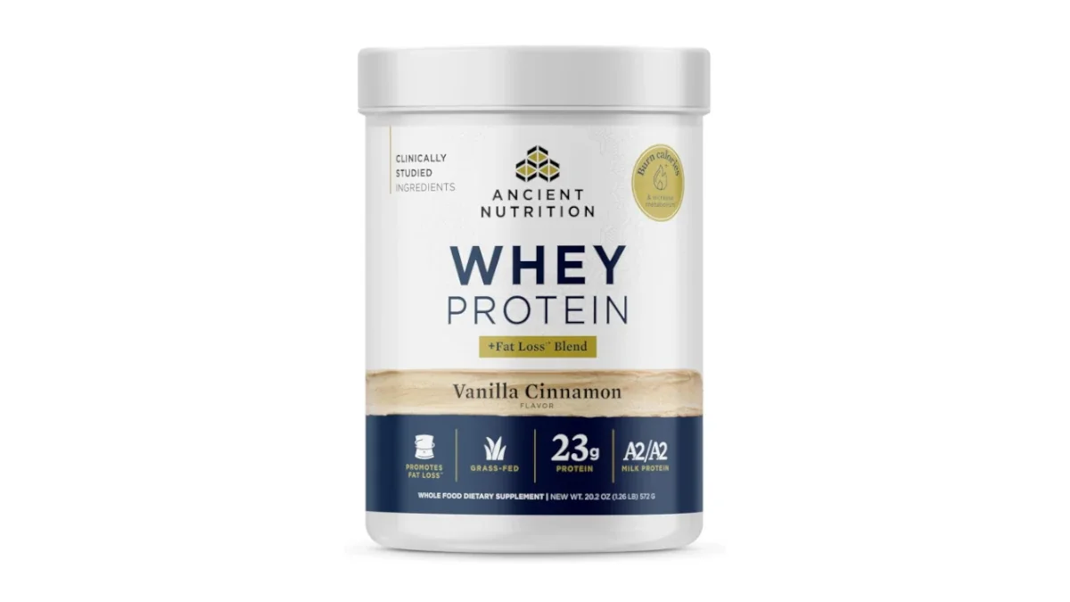 Ancient Nutrition Grass Fed Whey Protein