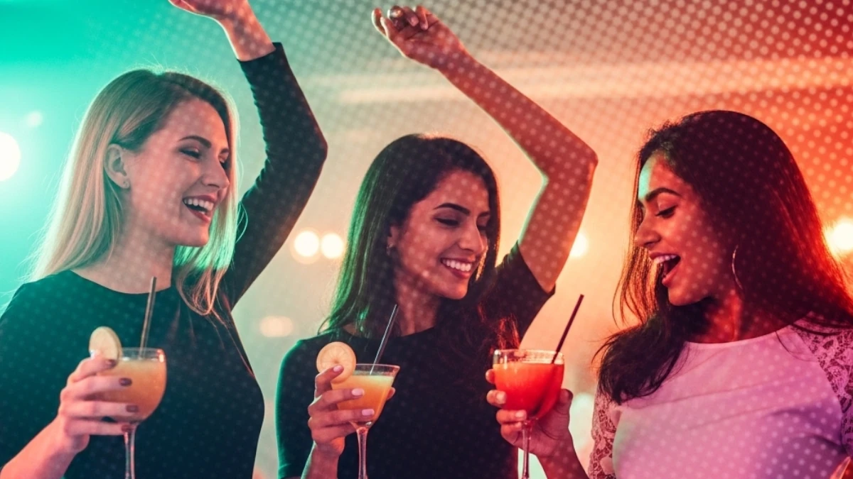 Party environment triggering cold sore