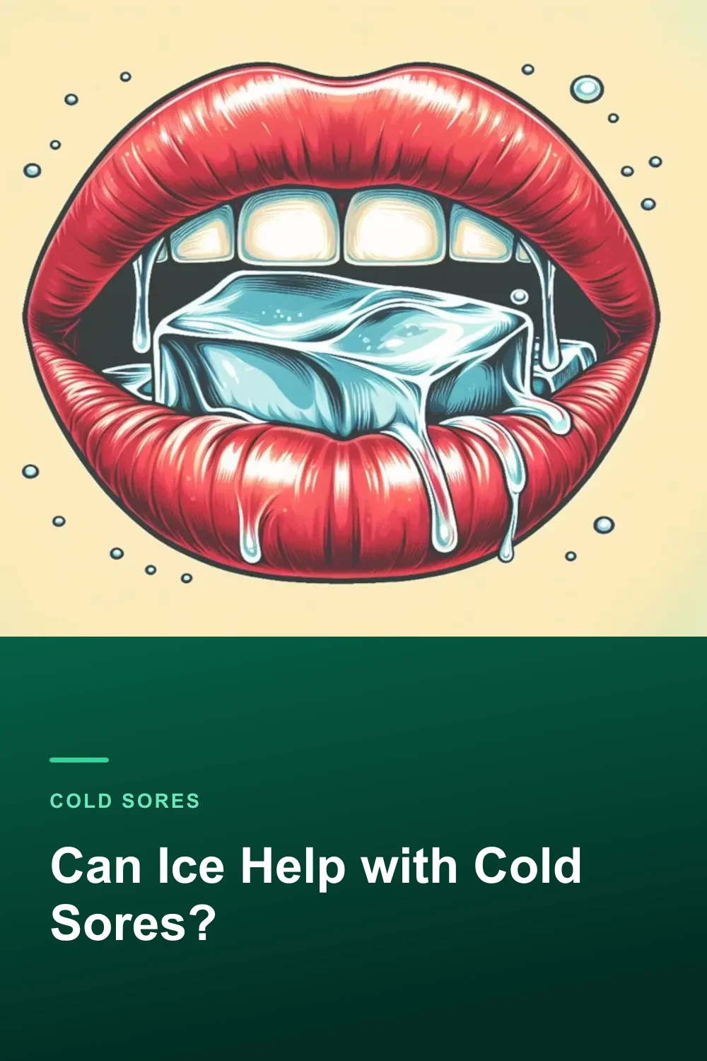 Can Ice Help with Cold Sores?