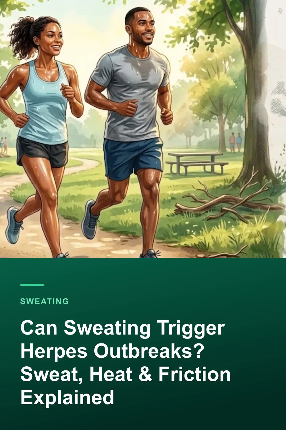 Can Sweating Trigger Herpes Outbreaks? Sweat, Heat & Friction Explained