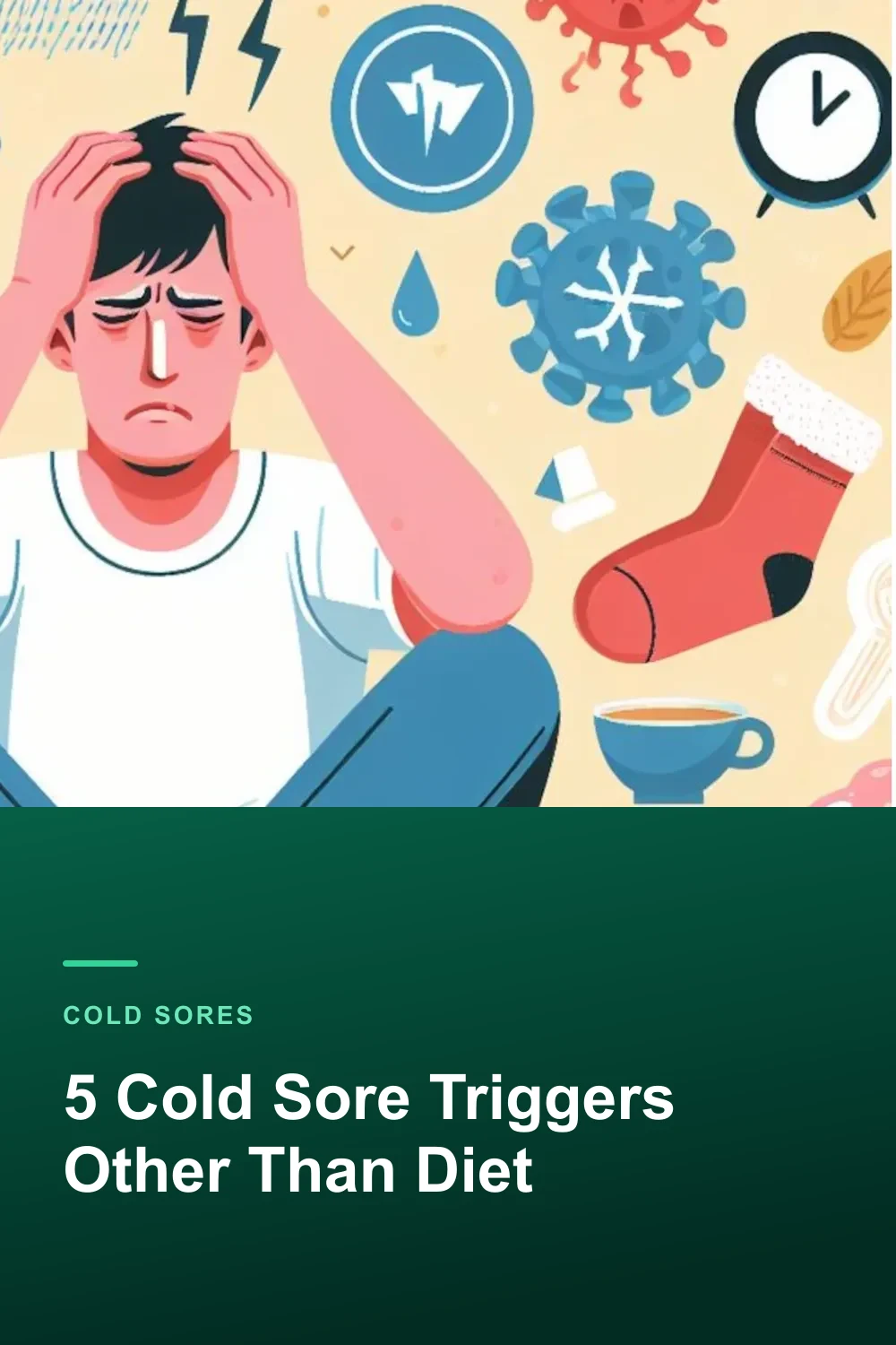 5 Cold Sore Triggers Other Than Diet