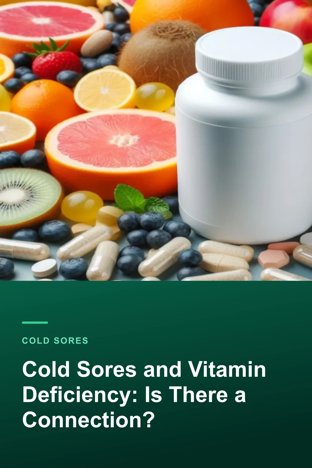 Cold Sores and Vitamin Deficiency: Is There a Connection?