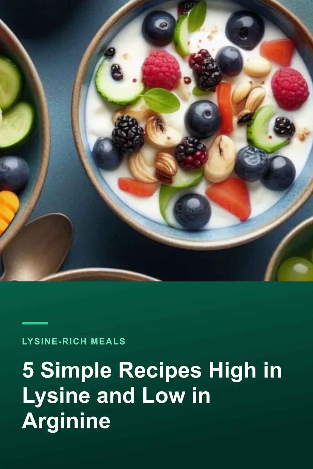 5 Simple Recipes High in Lysine and Low in Arginine