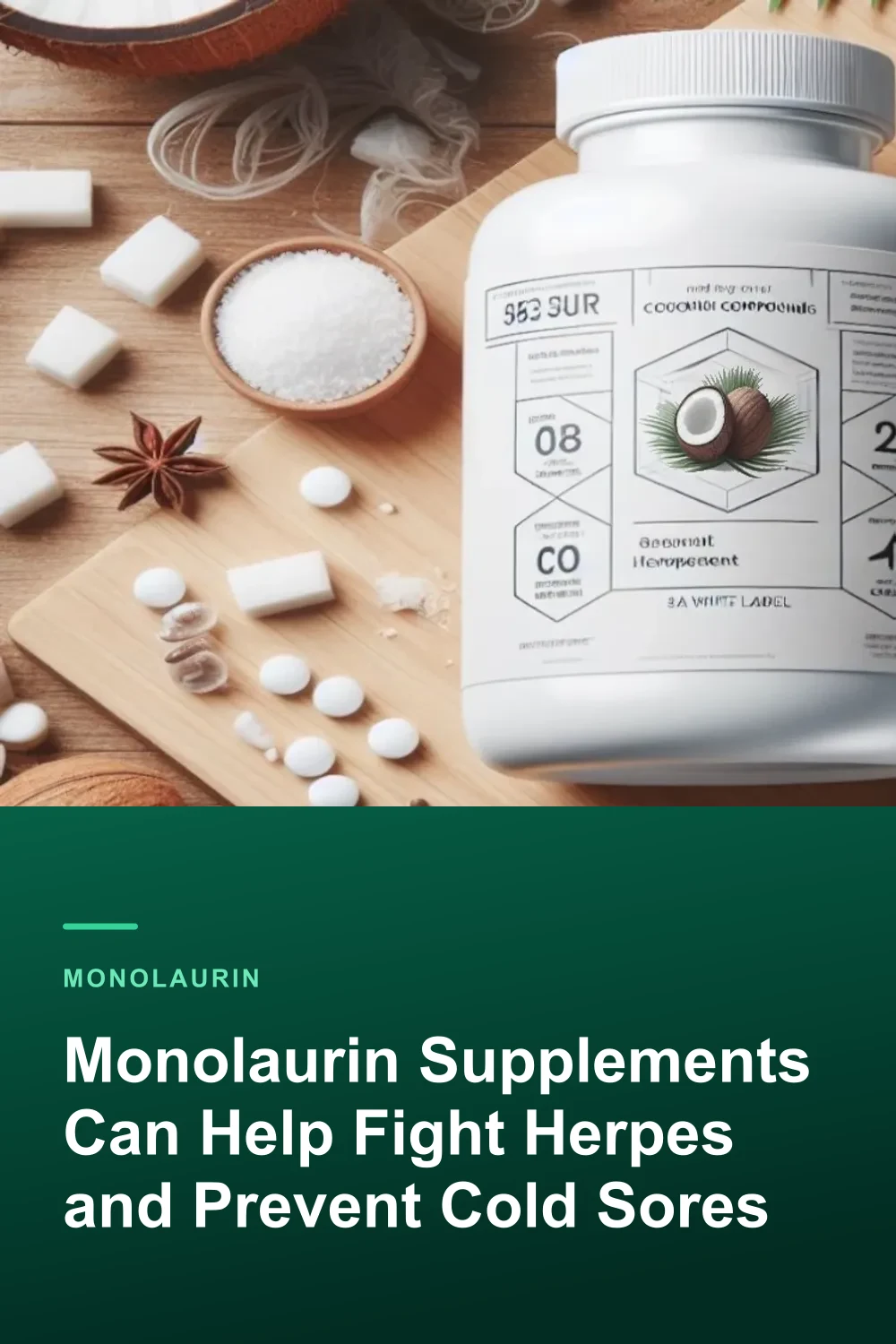 Monolaurin Supplements Can Help Fight Herpes and Prevent Cold Sores