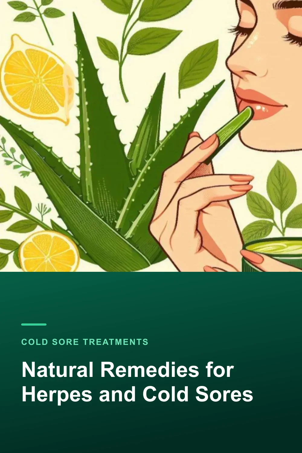 Natural Remedies for Herpes and Cold Sores