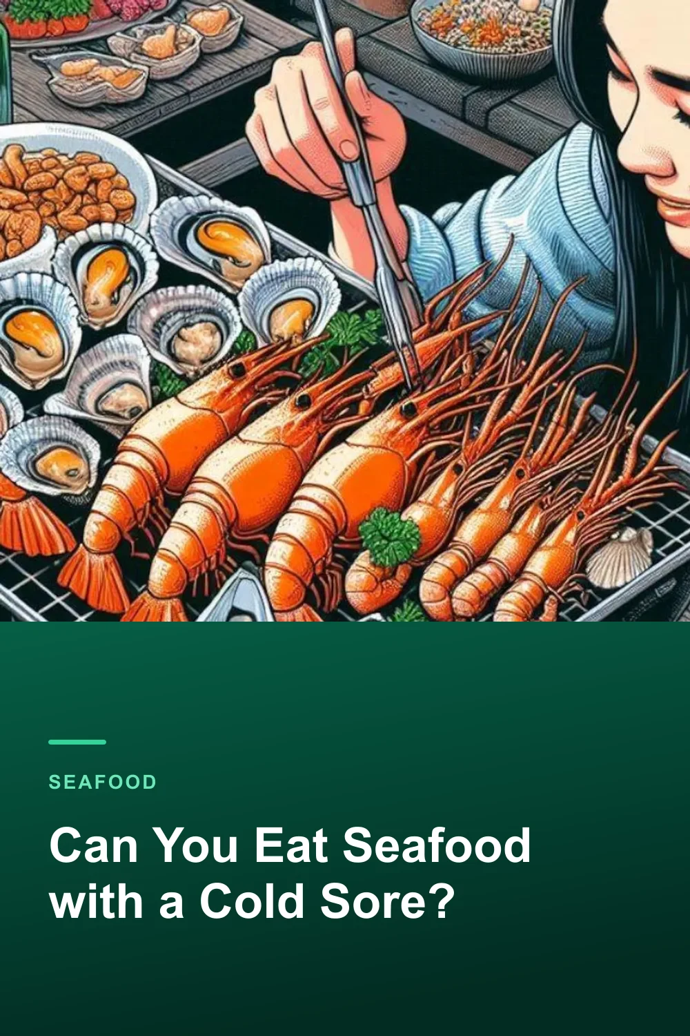Can You Eat Seafood with a Cold Sore?