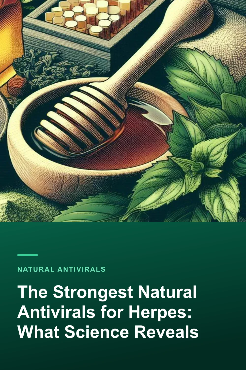 The Strongest Natural Antivirals for Herpes: What Science Reveals