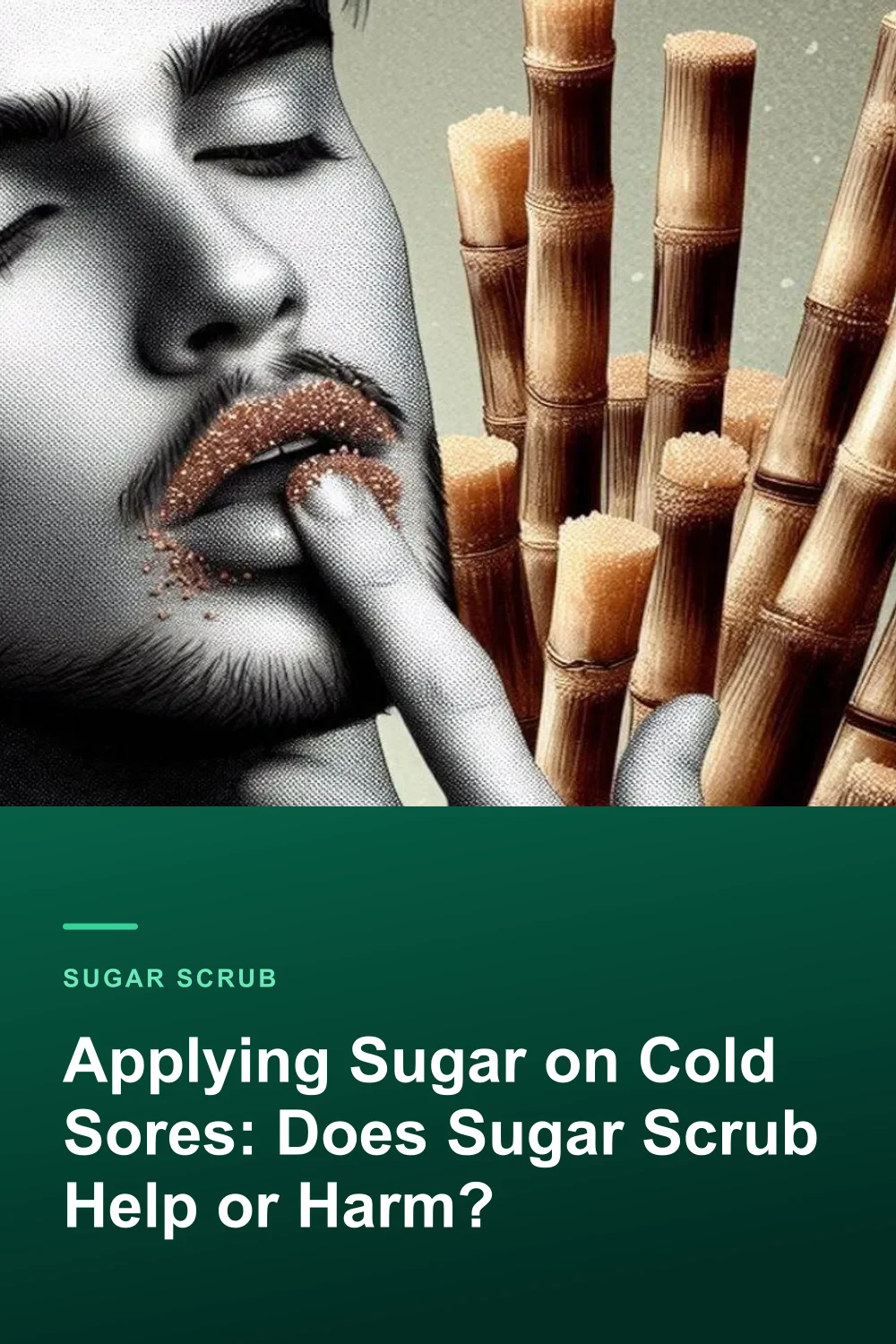 Applying Sugar on Cold Sores: Does Sugar Scrub Help or Harm?